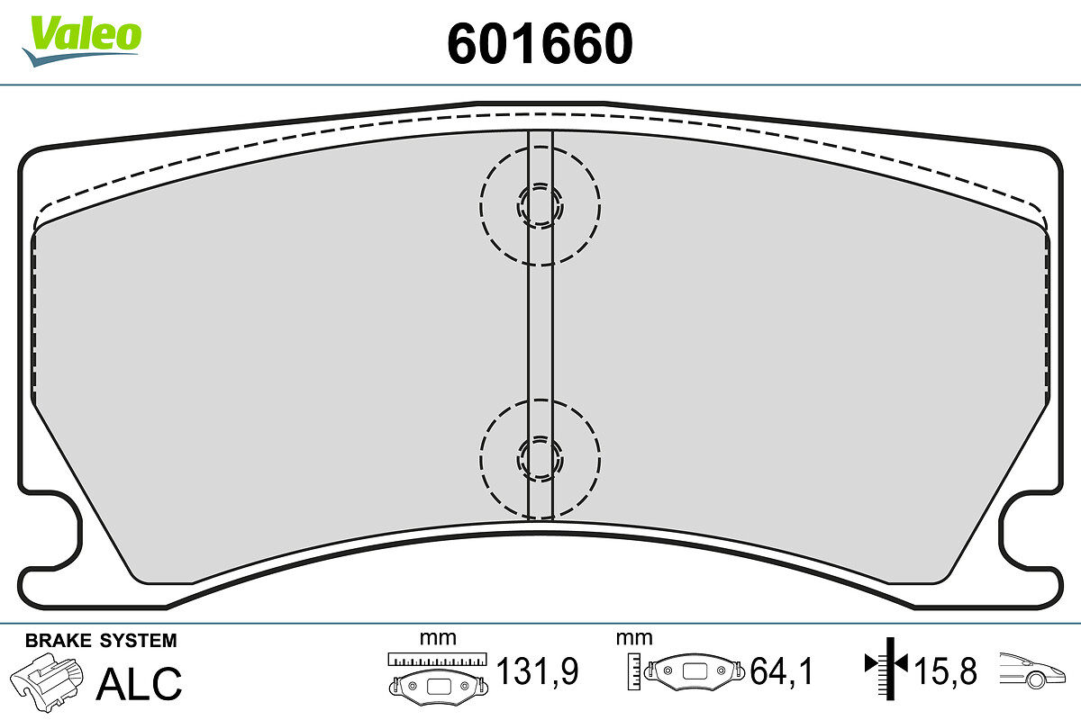 BRAKE PADS PEUGEOT 308 II